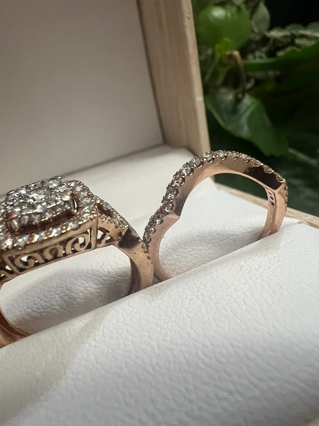 10 k Diamond Ring Set 1.00 CTW - photo 2