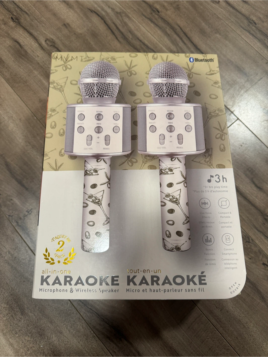 MVMT All-in-One Karaoke Microphone & Wireless Speaker - New! - photo 5