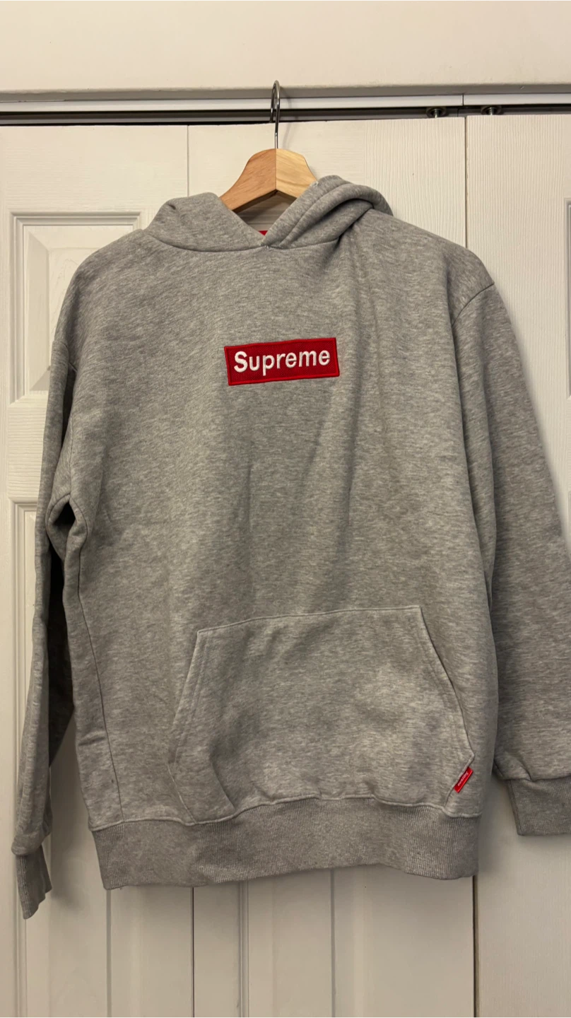 Fake Supreme Grey Hoodie Size: Asian XL (US L)