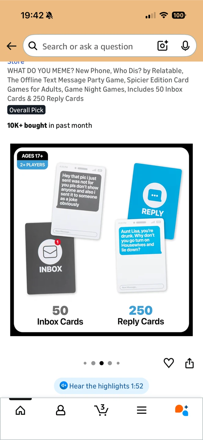 New Phone Who Dis? by Relatable Card Game - photo 3