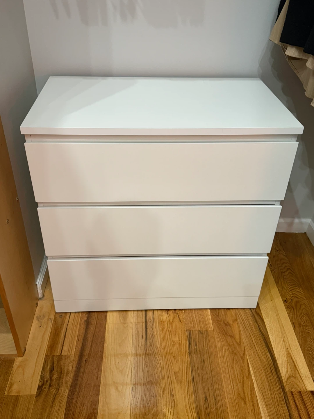 IKEA MALM White 4-Drawer Dresser