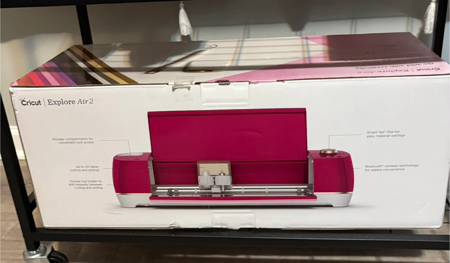 Cricut Explore Air 2 and lots of accessories/supplies - photo 2