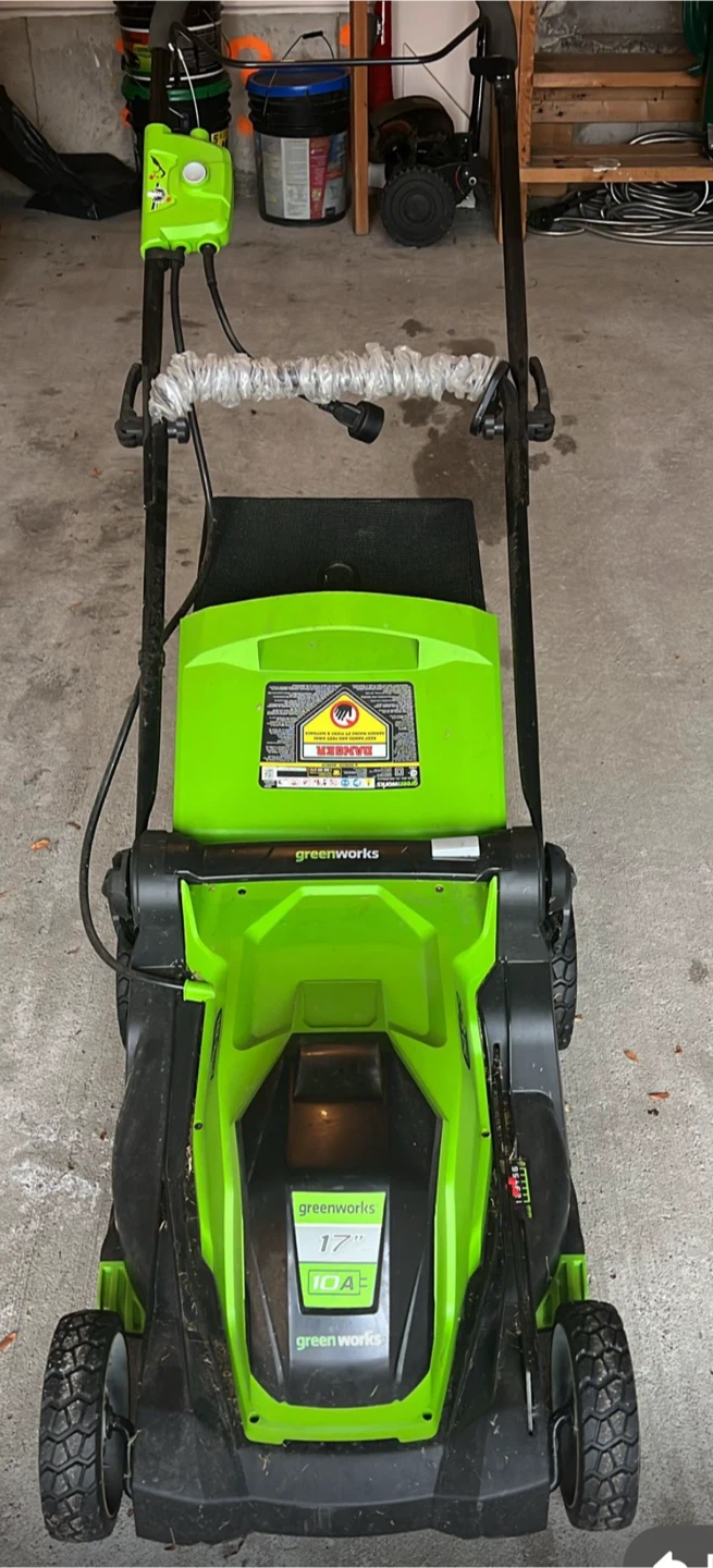Greenworks 17-Inch 10 Amp Corded Lawn Mower