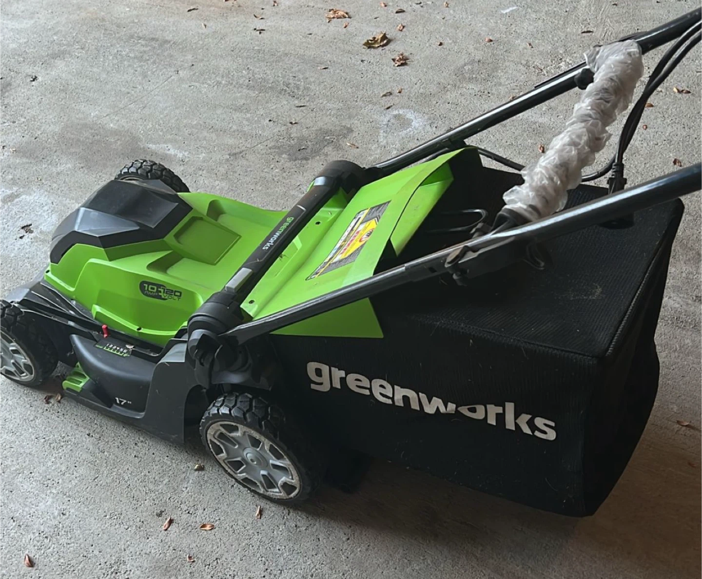 Greenworks 17-Inch 10 Amp Corded Lawn Mower - photo 2
