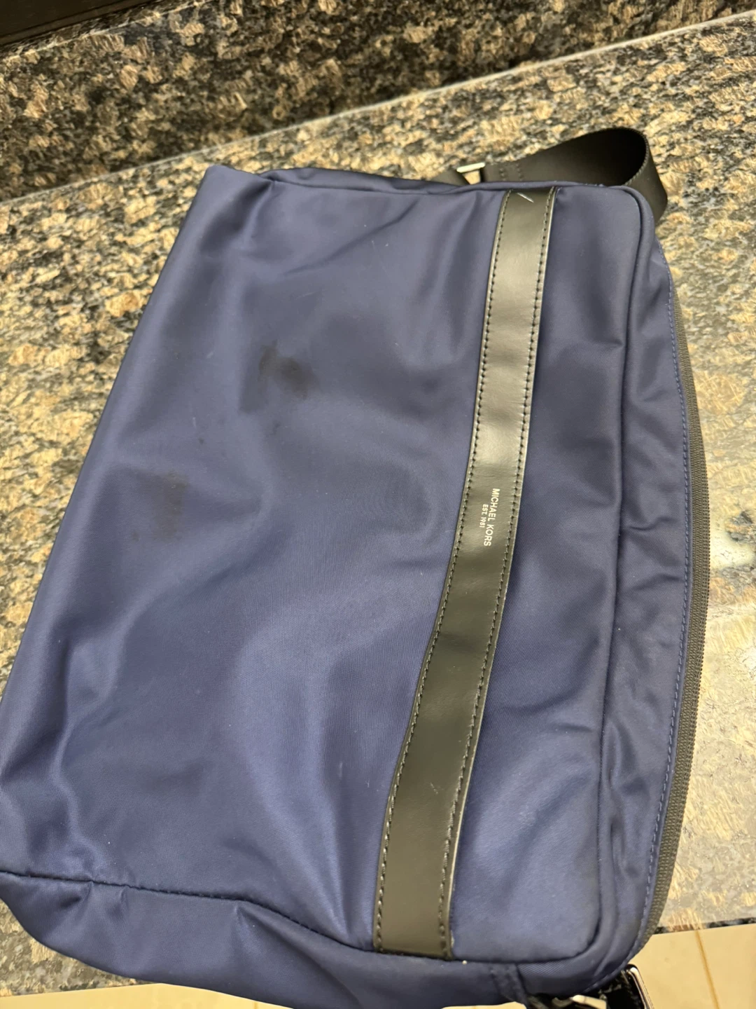 Michael Kors Blue Messenger Bag - photo 3