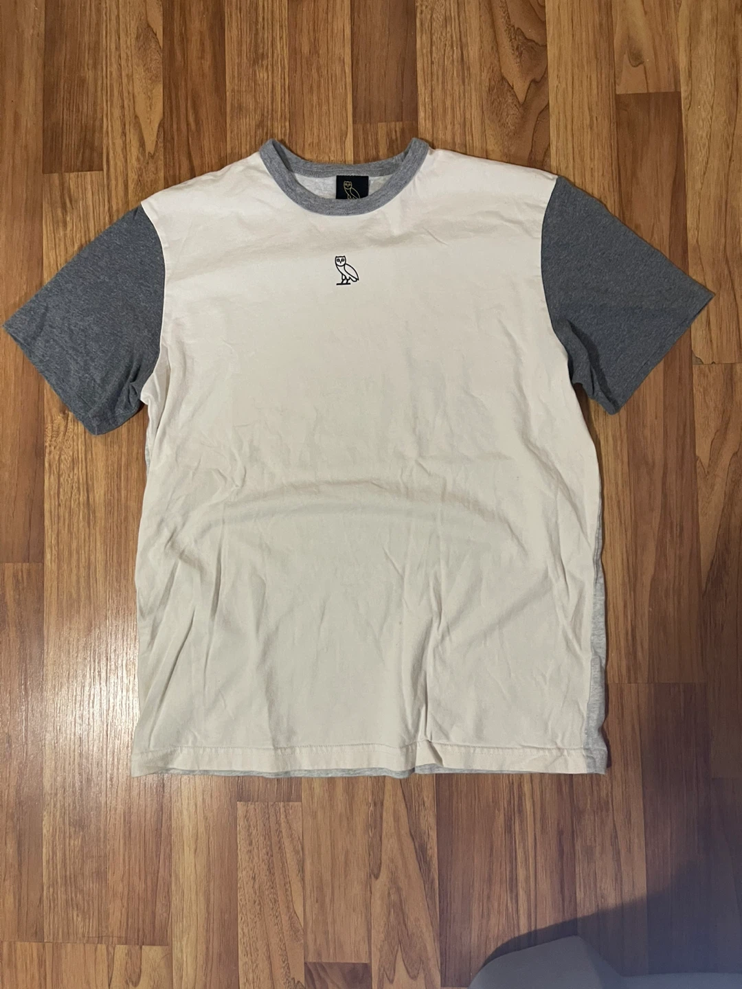 OVO Cream & Grey T-Shirt