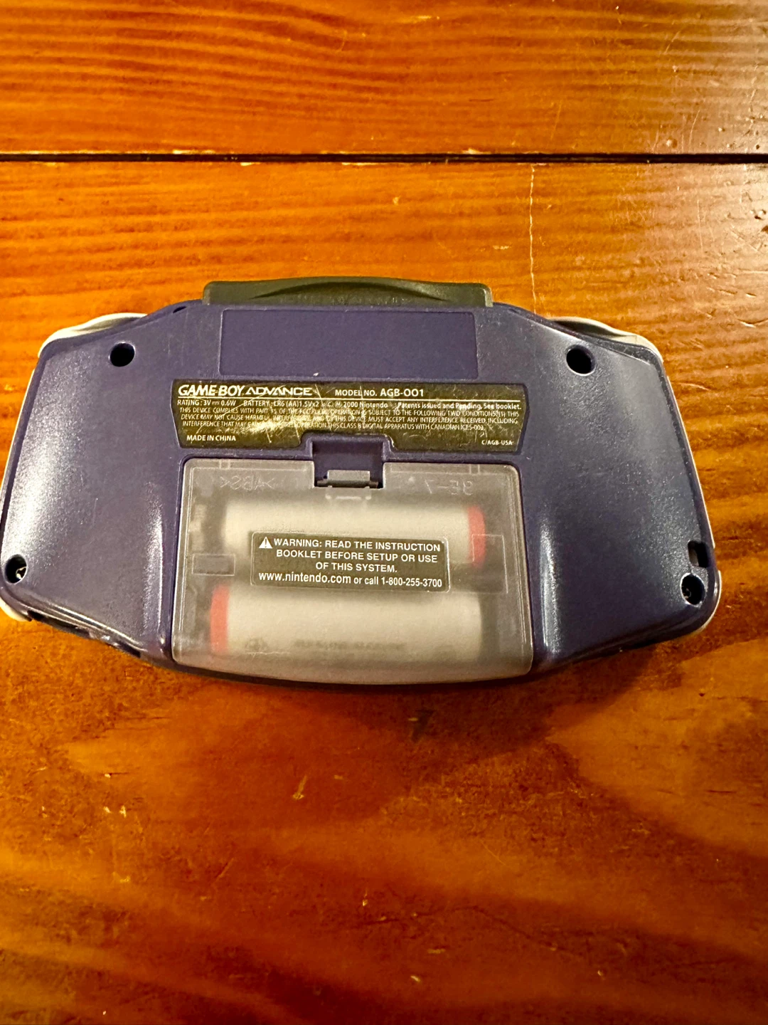 Nintendo Game Boy Advance with 3 Games - photo 2