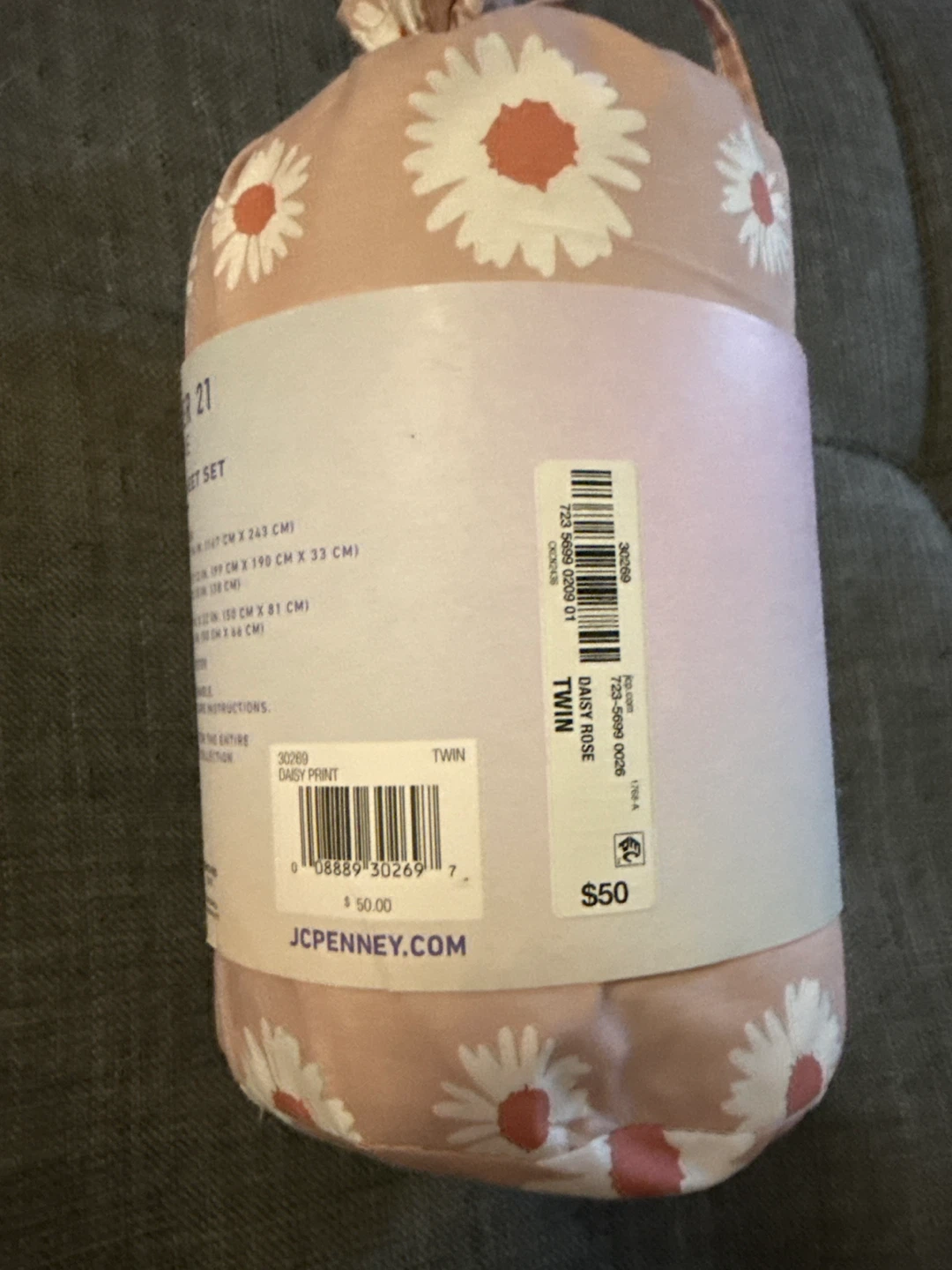 Forever 21 Home Daisy Rose Twin Sheet Set - New - photo 2