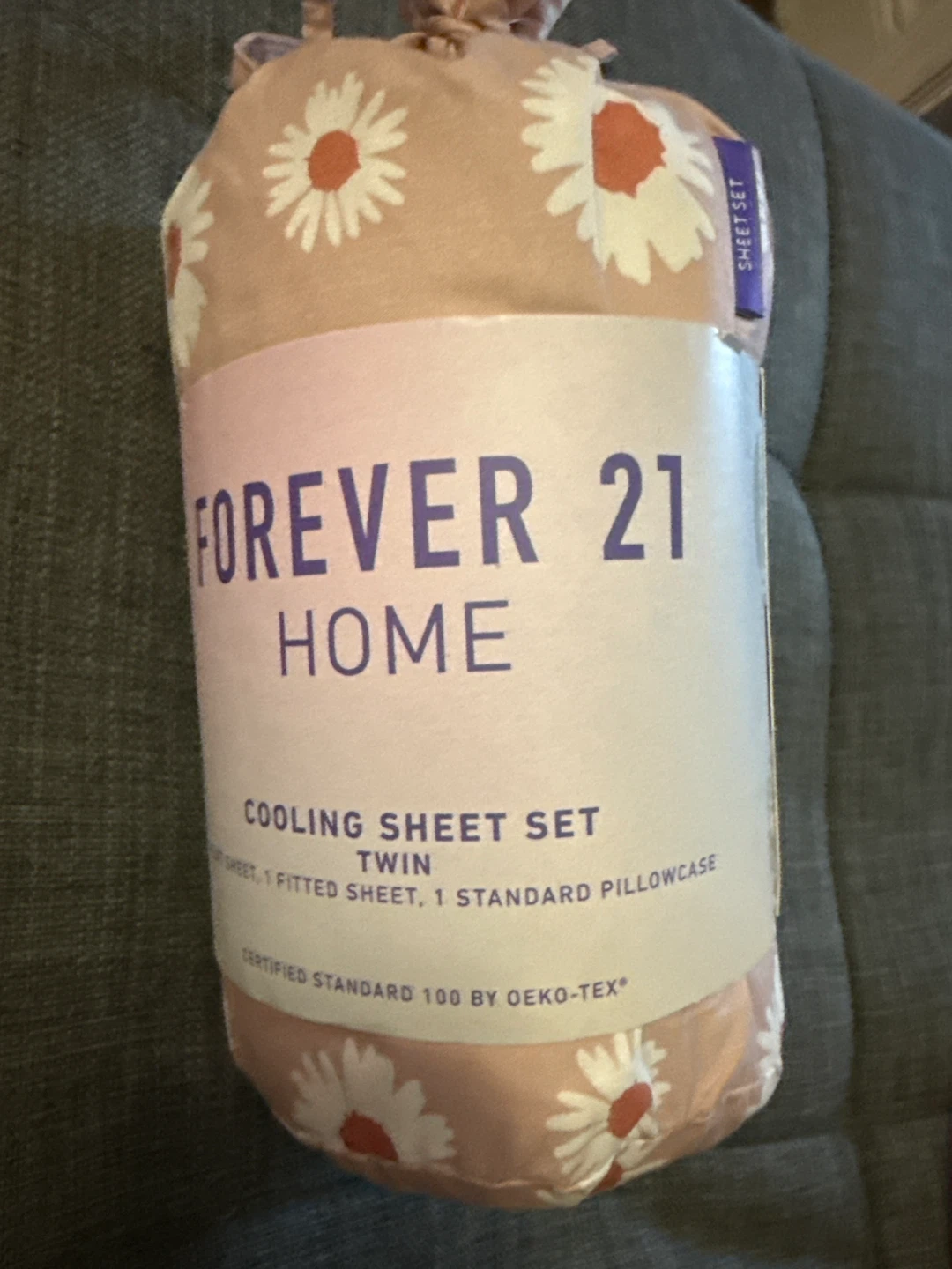 Forever 21 Home Daisy Rose Twin Sheet Set - New