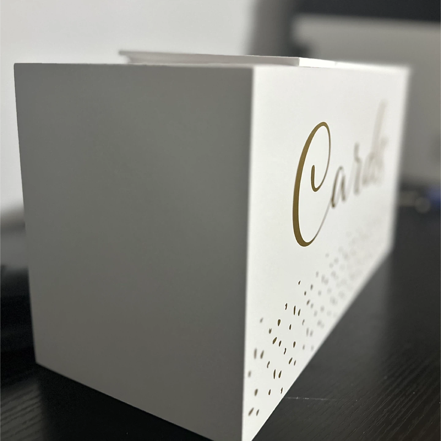 White & Gold Wedding Card Box - photo 4