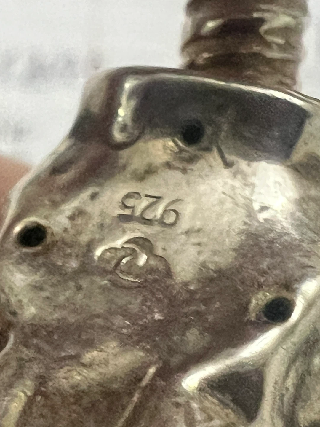 Sterling Silver Panther Head Bracelet - photo 2