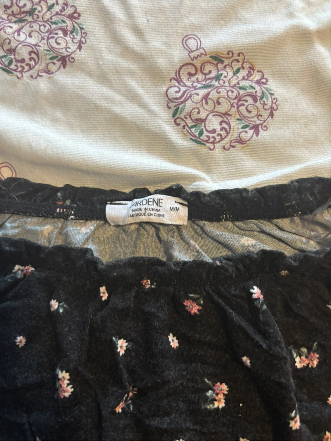 Ardene Floral Off-the-Shoulder Top - M - photo 2