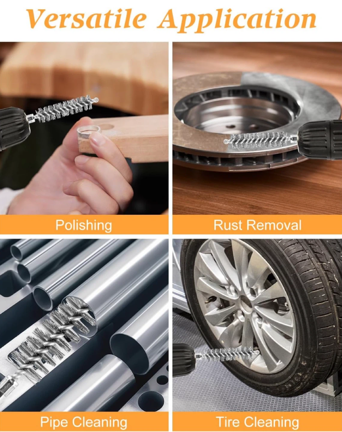 New AOKLIT 24-Piece Bore Brush Set - photo 3