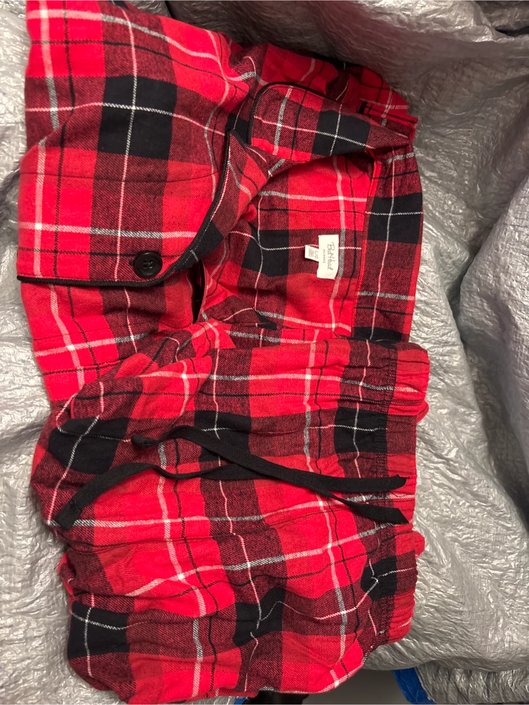 NWOT BedHead Pajamas Size L/G Red Plaid