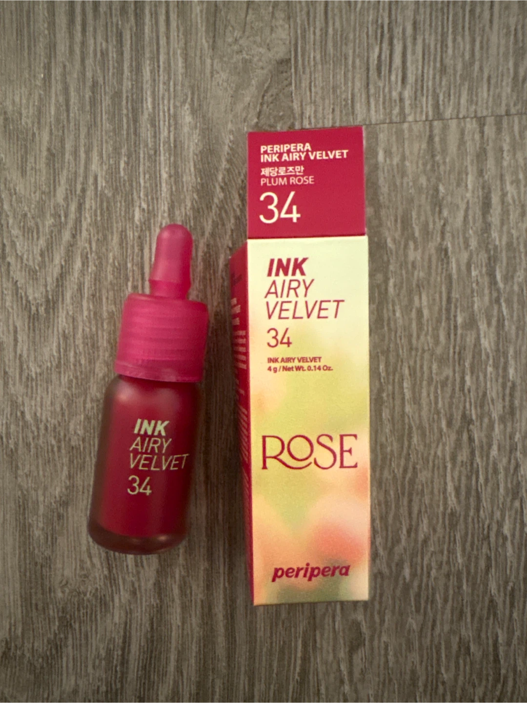 Peripera Ink Airy Velvet #34 Plum Rose