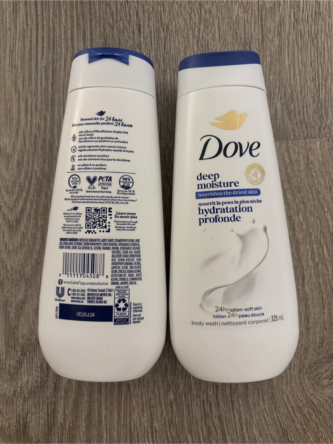 Dove Deep Moisture Body Wash 325ml