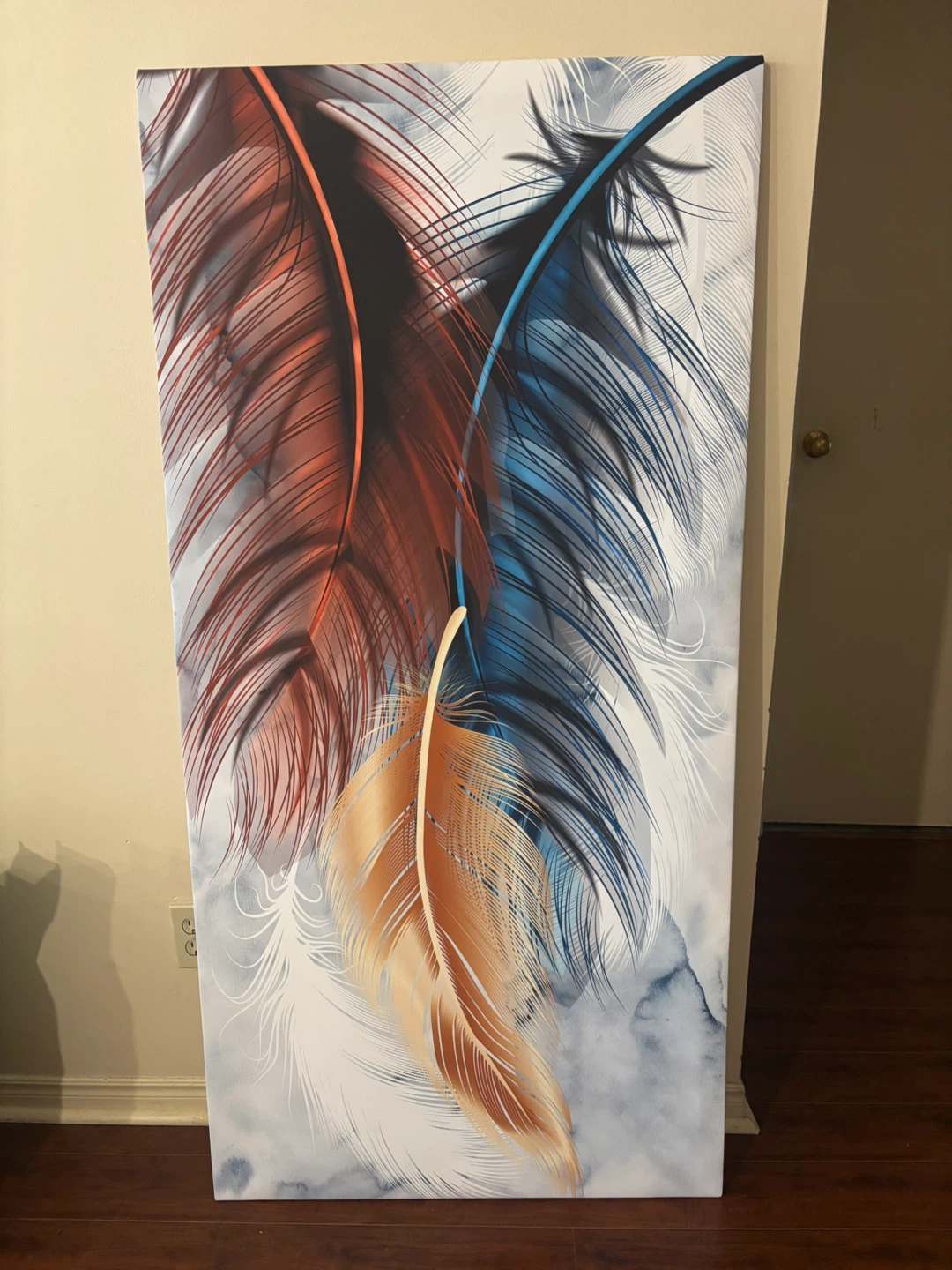 Feather Canvas Print - Ready To Hang Wall Art - photo 2