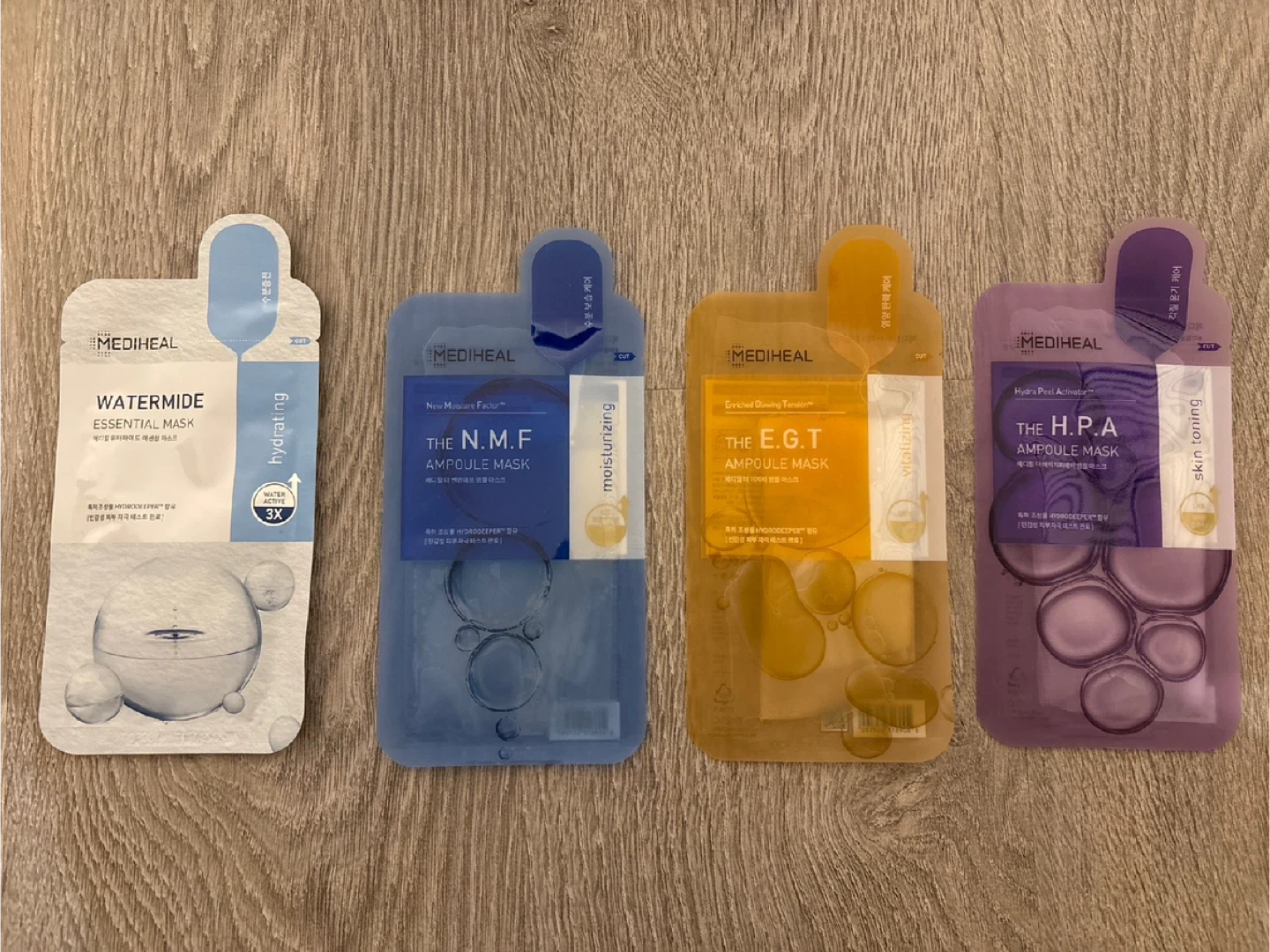 Mediheal Ampoule Mask Set - Hydrating, Moisturizing