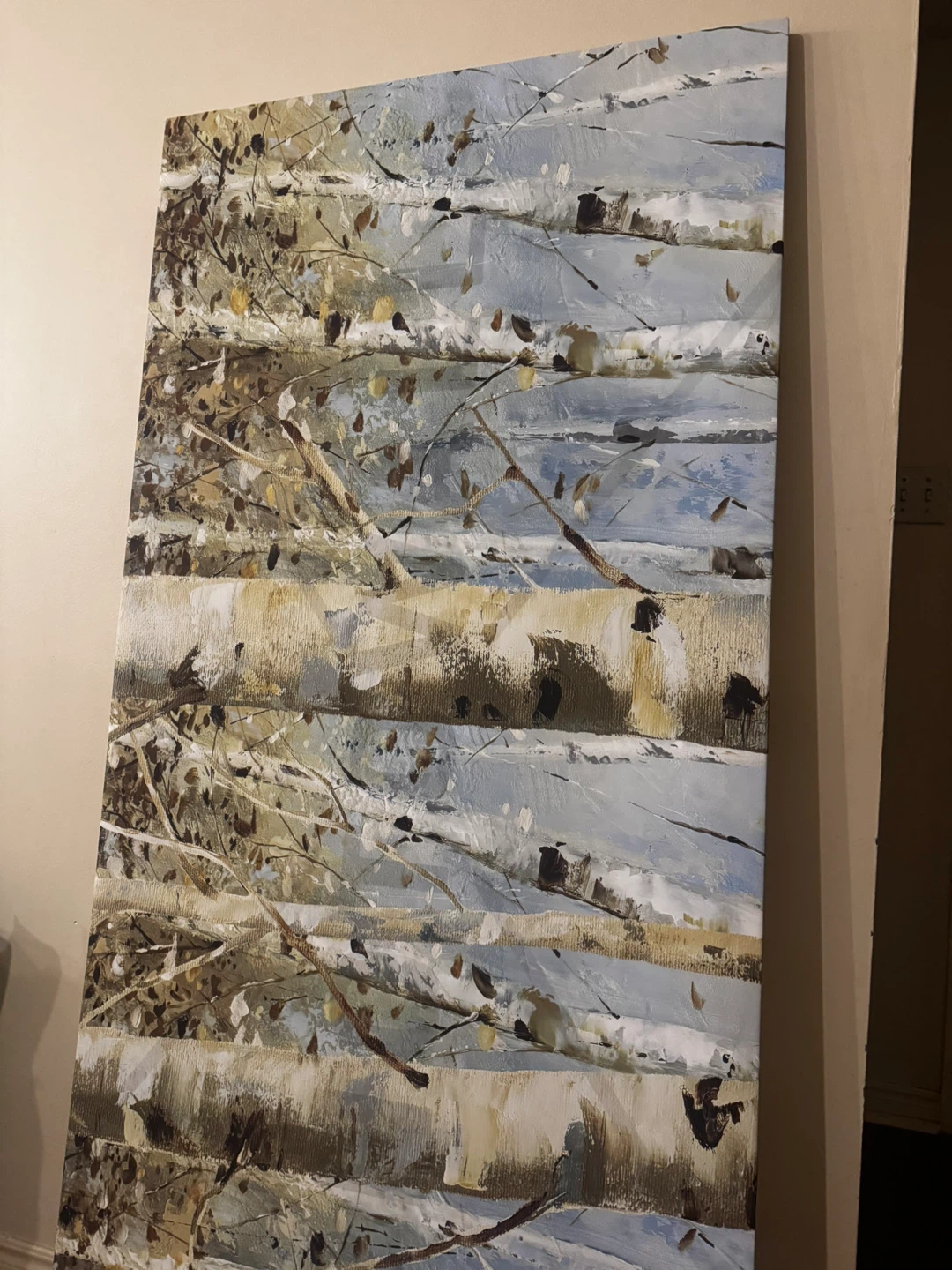 Birch Trees Canvas Print - Ready To Hang Wall Art - photo 2