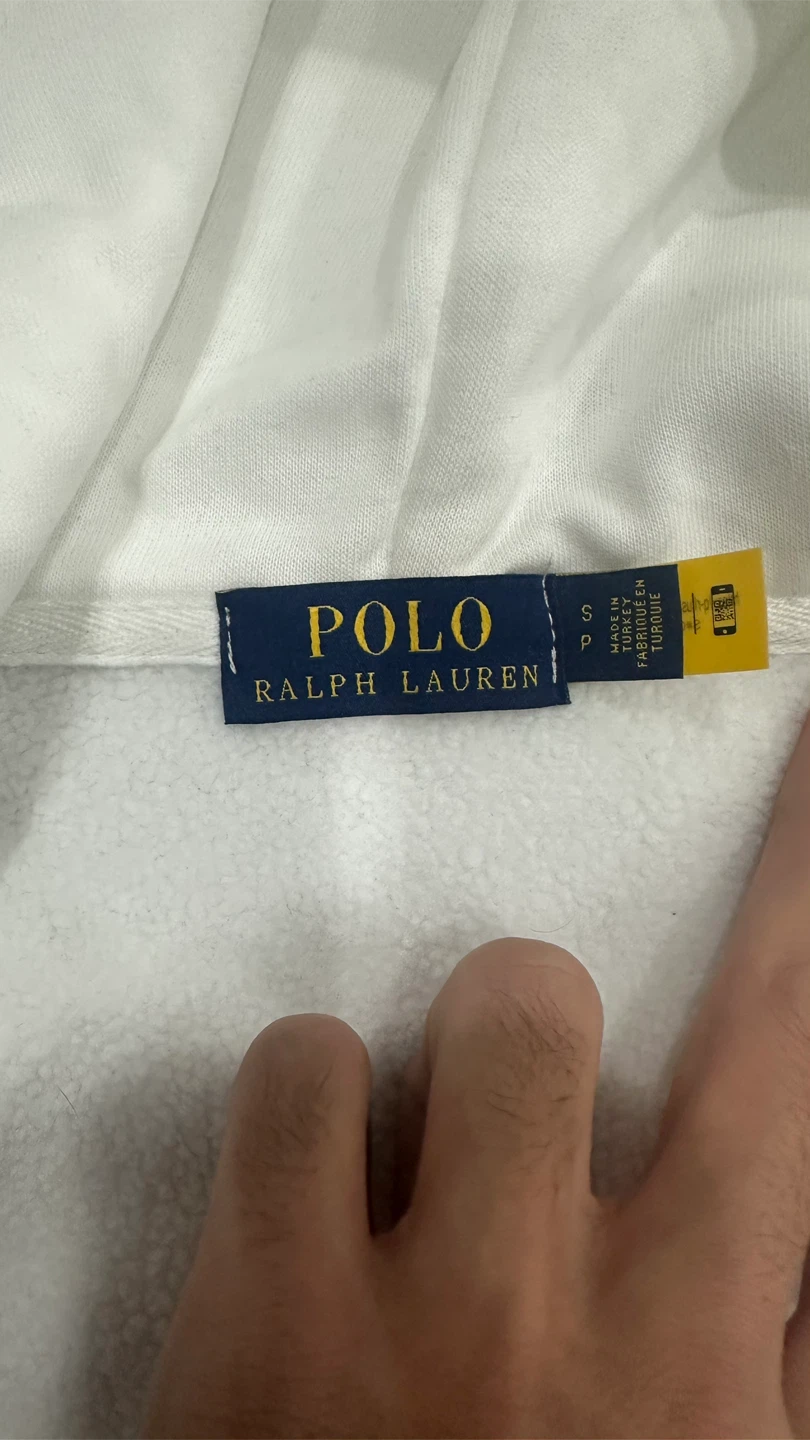 Ralph Lauren White Hoodie - Size S - photo 3