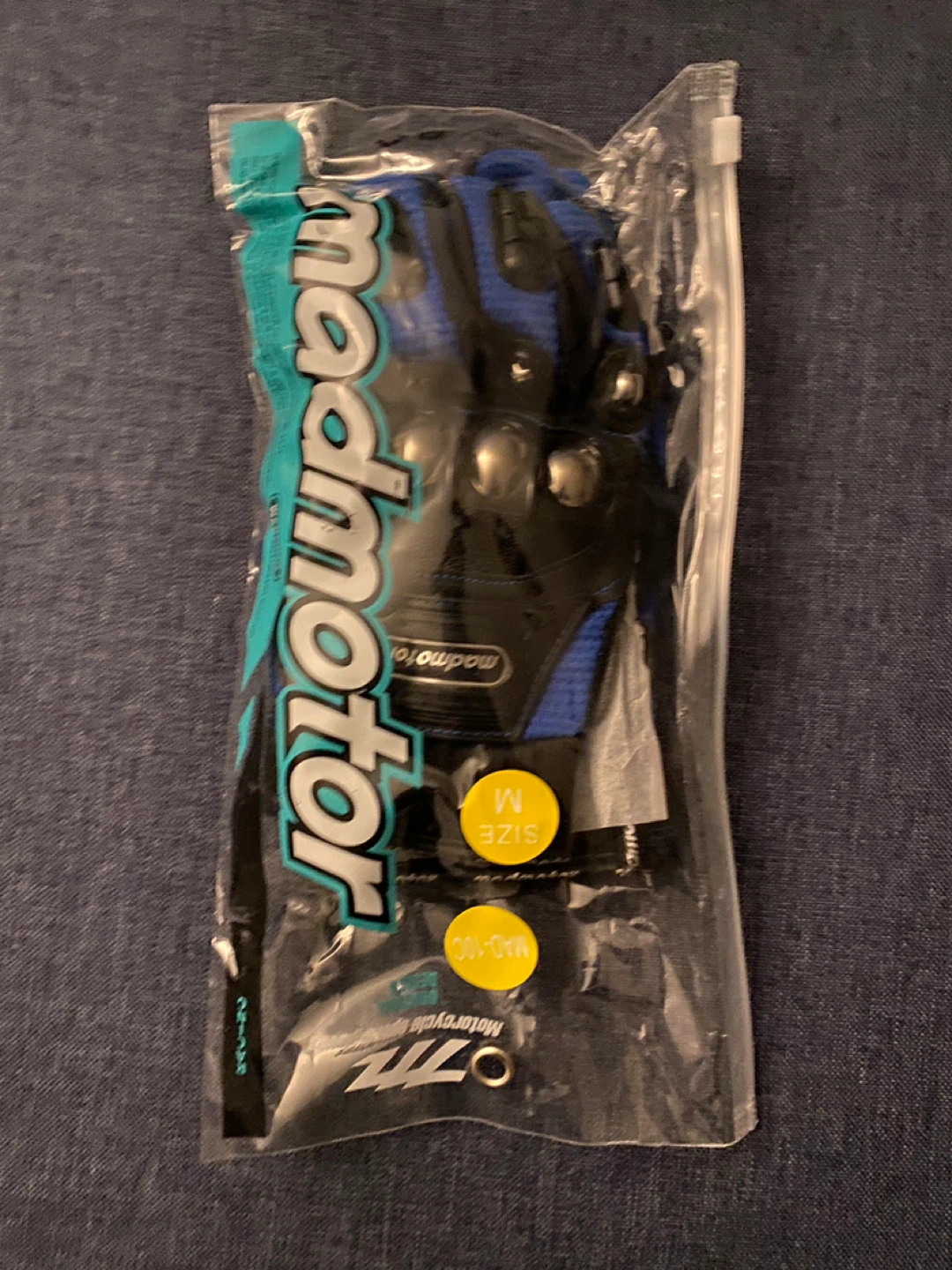Madmotor Motorcycle Gloves - Size M