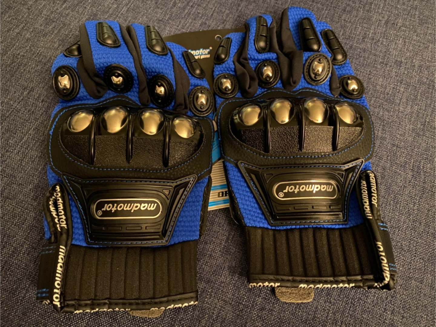 Madmotor Motorcycle Gloves - Size M - photo 2