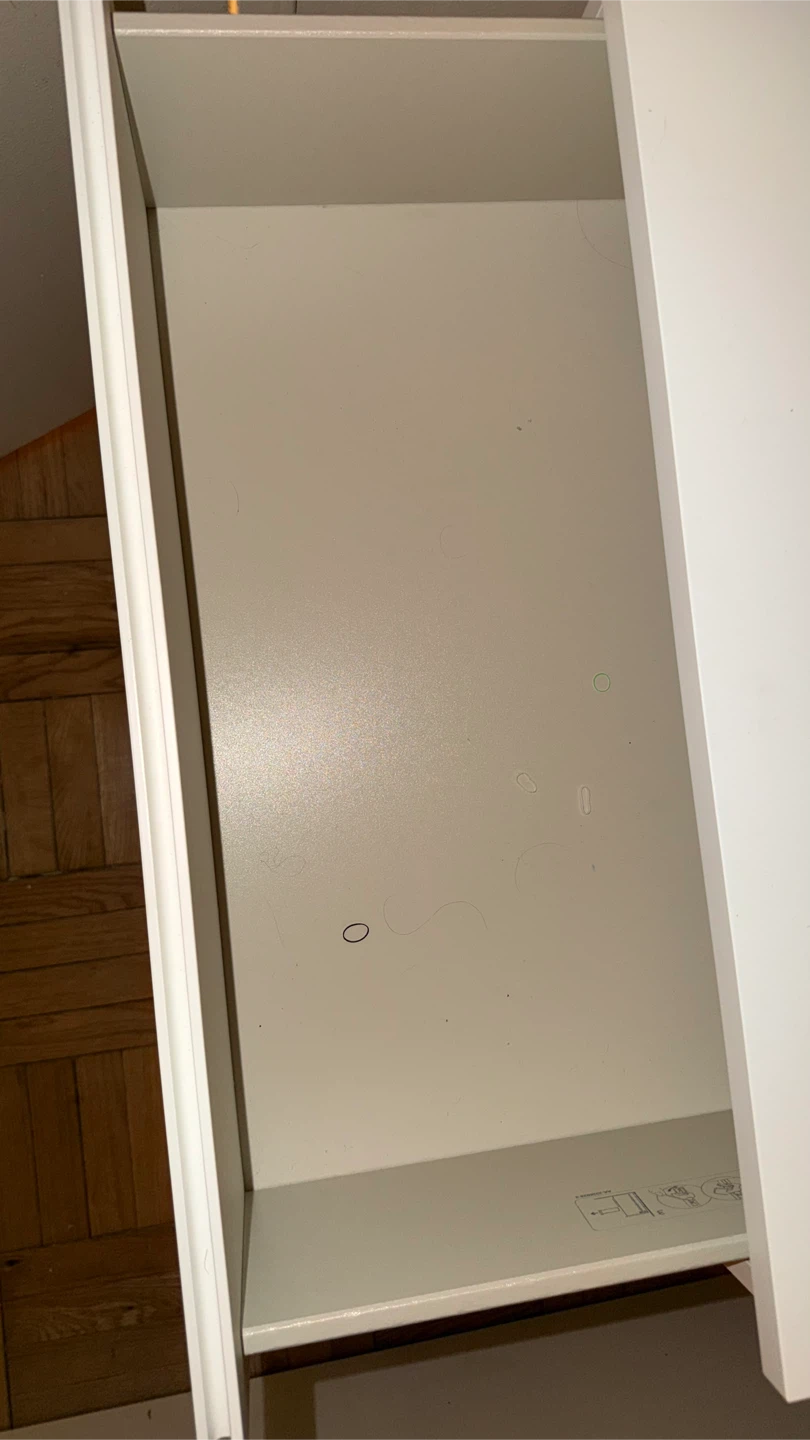 IKEA Malm 4-drawer dresser - White - photo 3