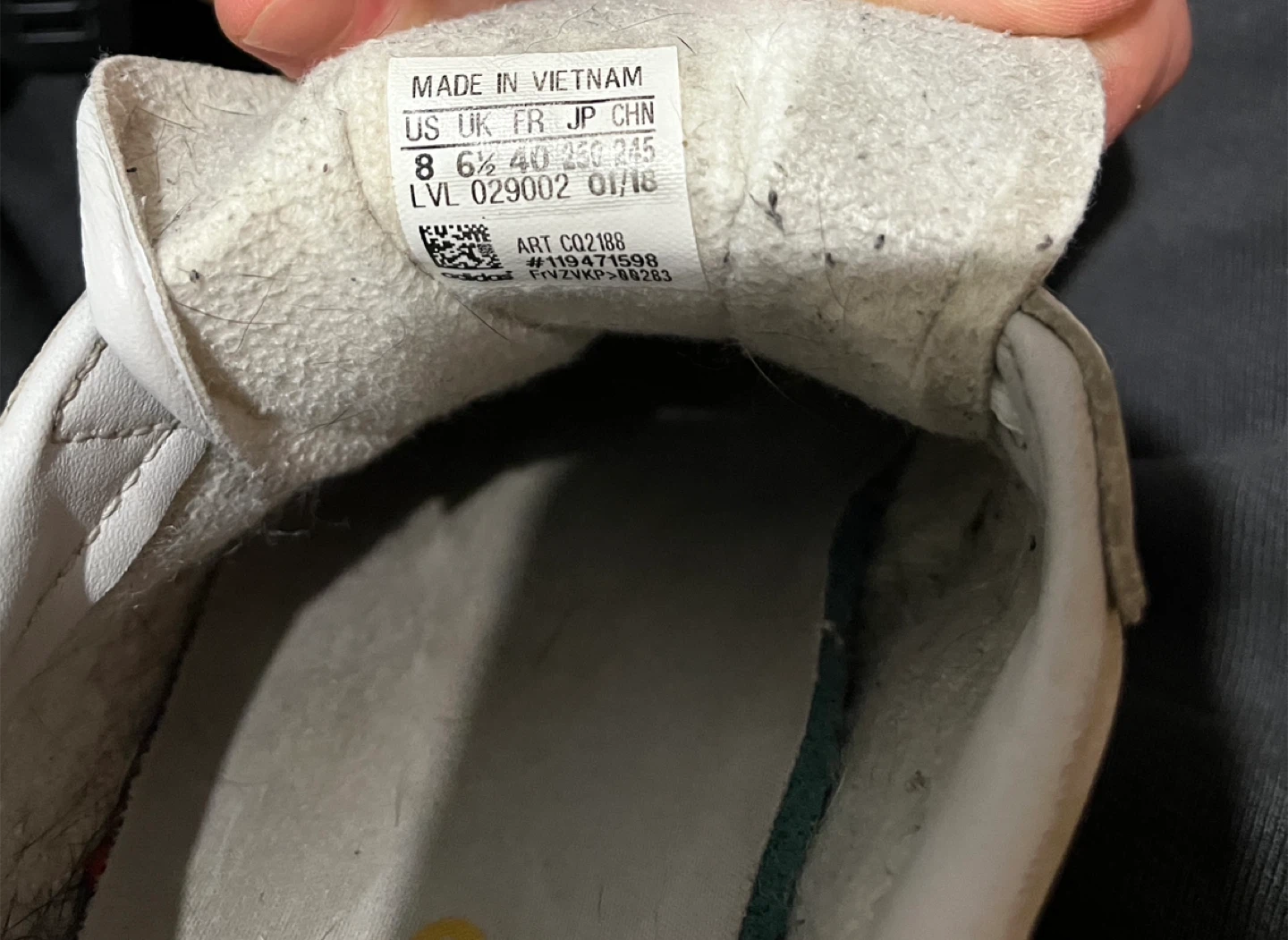 Adidas Gazelle Beige Size 8 - photo 5