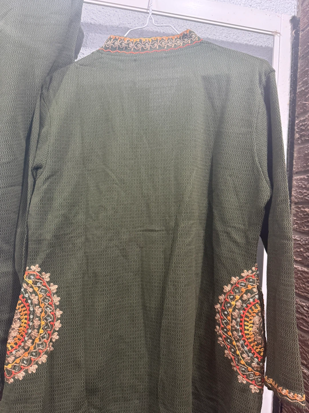 MUSU Green Embroidered 2-Piece Set - photo 4