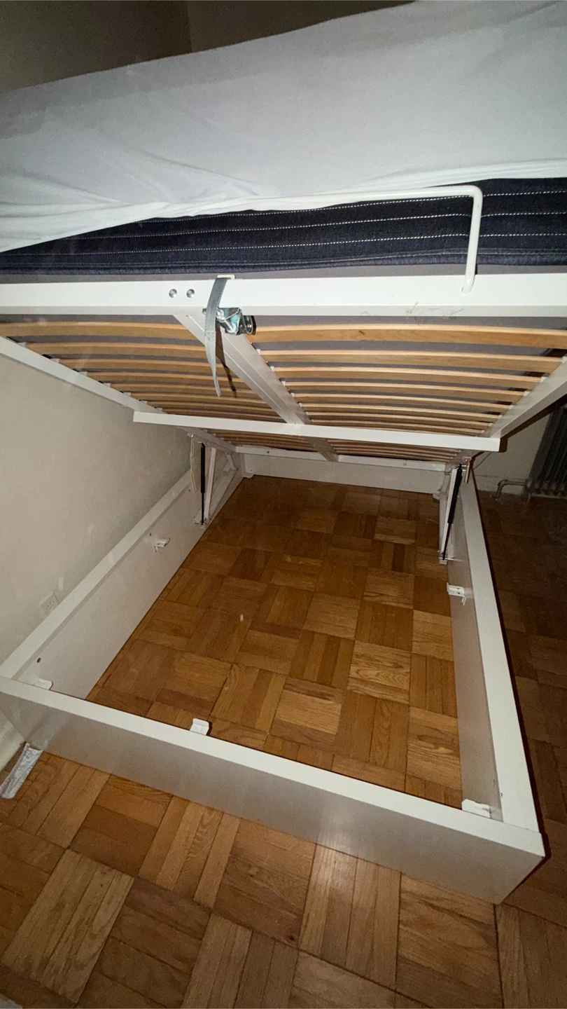 Queen Bed Frame with Storage - photo 3