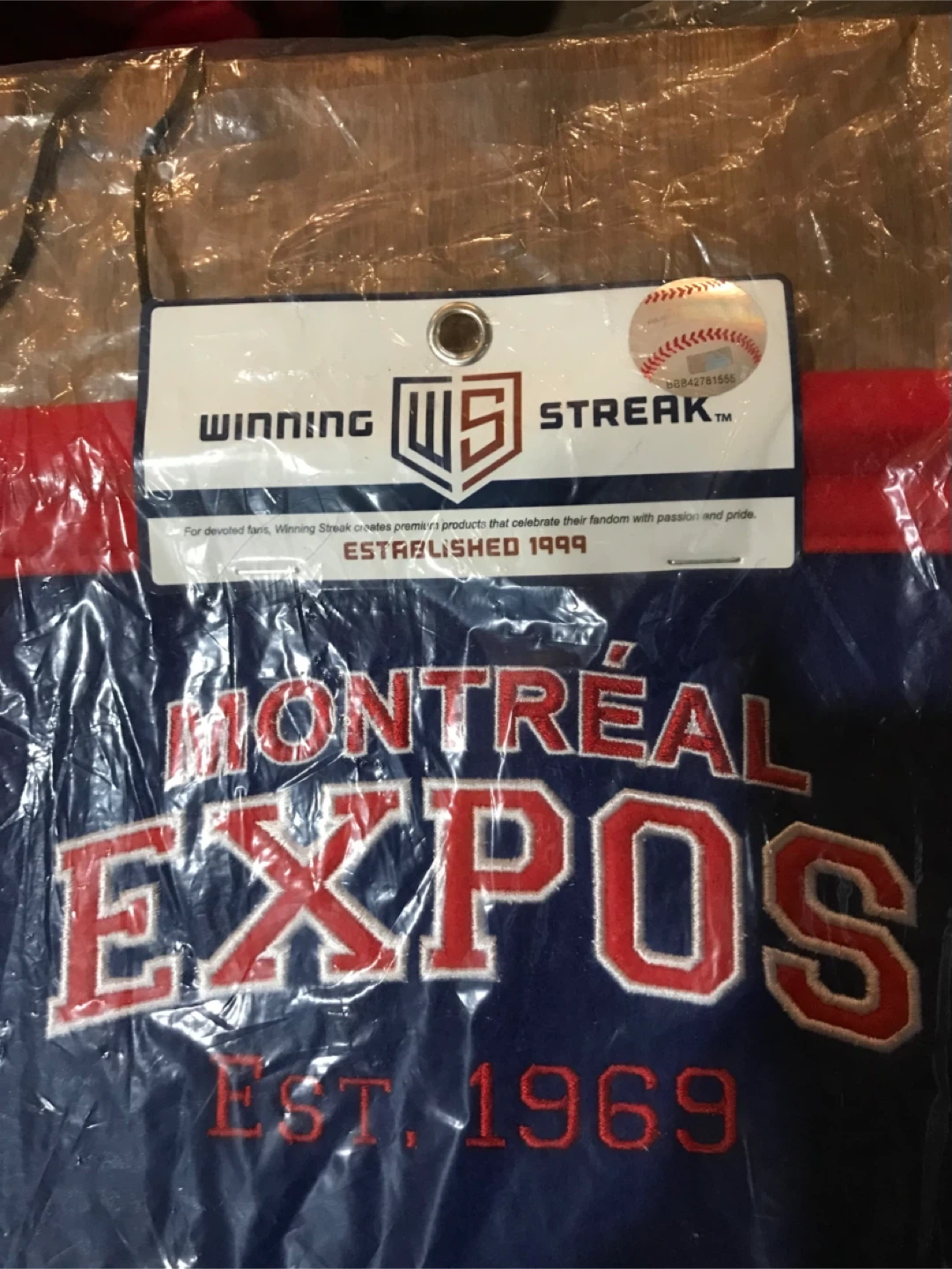 Winning Streak Montreal Expos Heritage Banner - photo 3