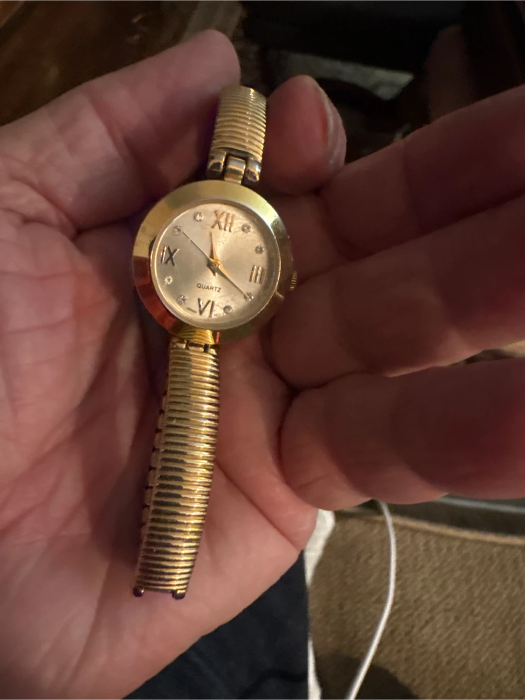 Quartz Gold-Tone Women's Watch