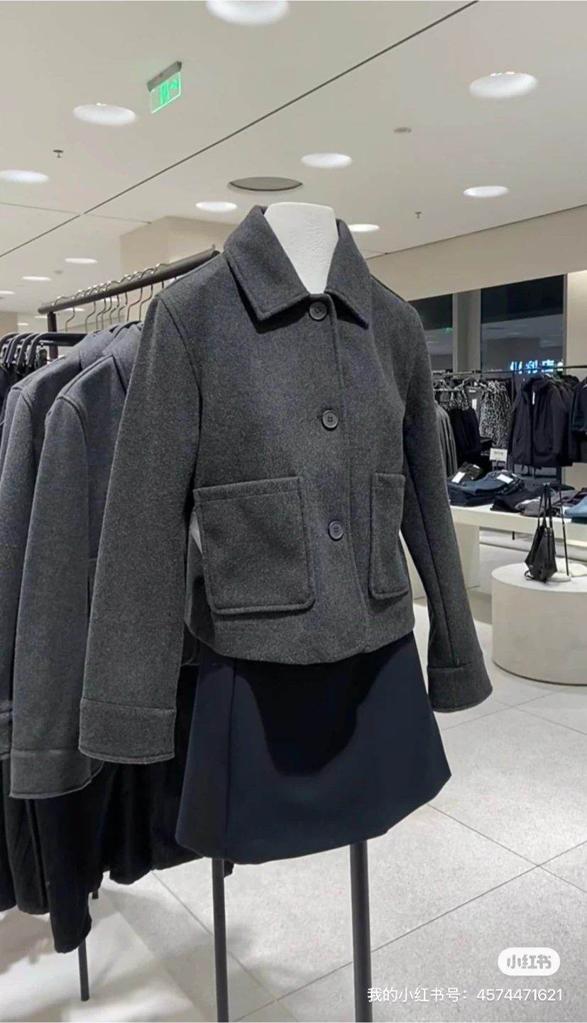 Zara Wool Blend Jacket - XS - photo 3