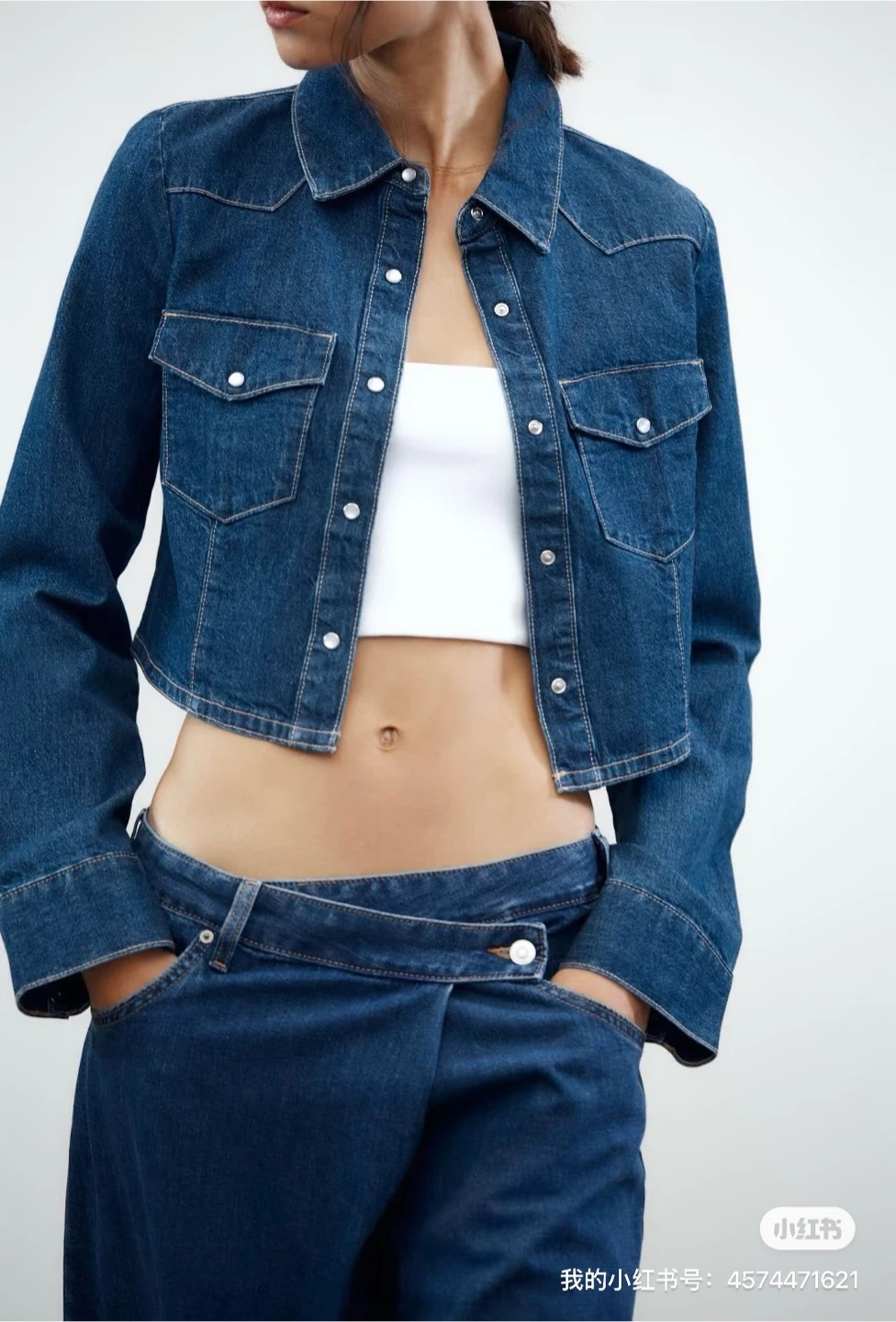 Zara Denim Jacket, Size Small