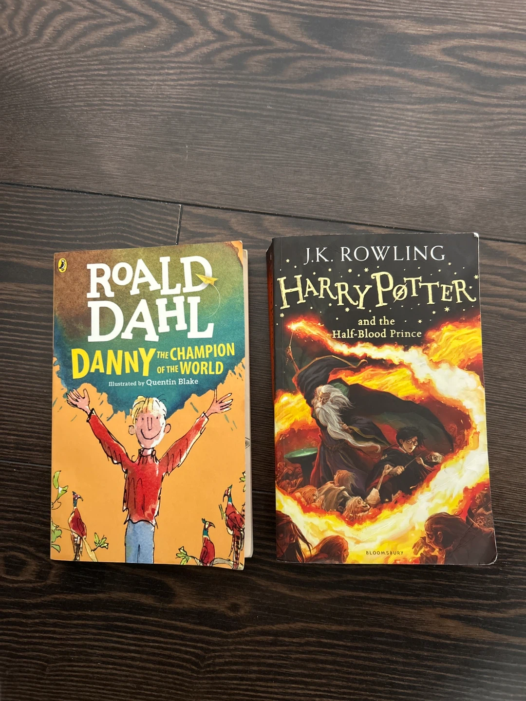 Danny the Champion of the World and Harry Potter Books