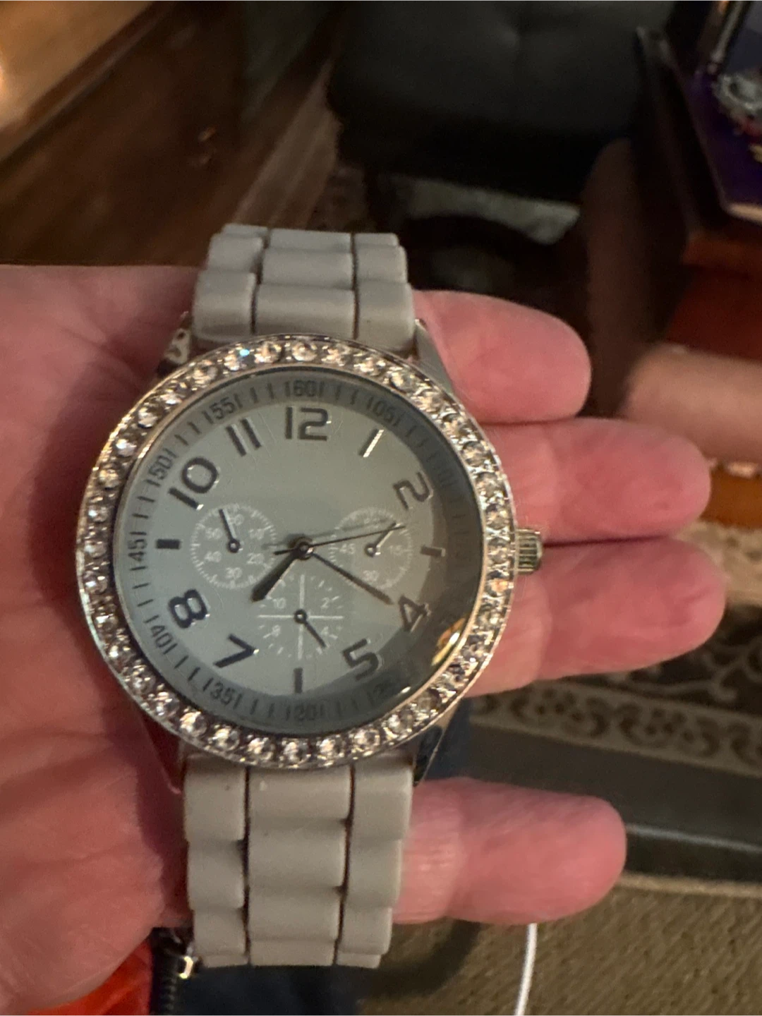 Women's Fashion Watch - Rhinestone Bezel