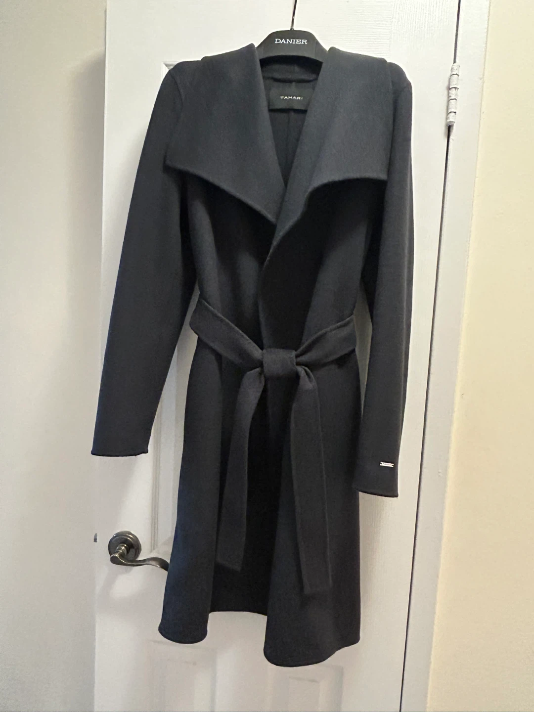 Tahari Wool Blend Trench Coat - photo 3