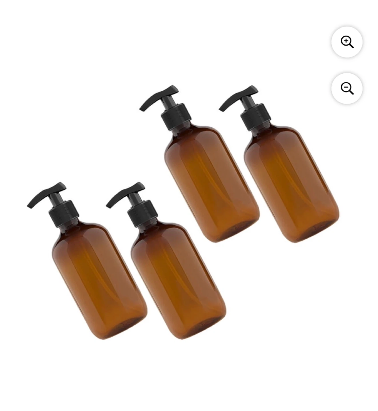 500ml Press-Type Soap Dispenser Plastic Bottle Set - photo 2