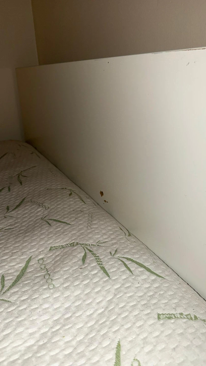 IKEA White Bed Frame with Storage - photo 5