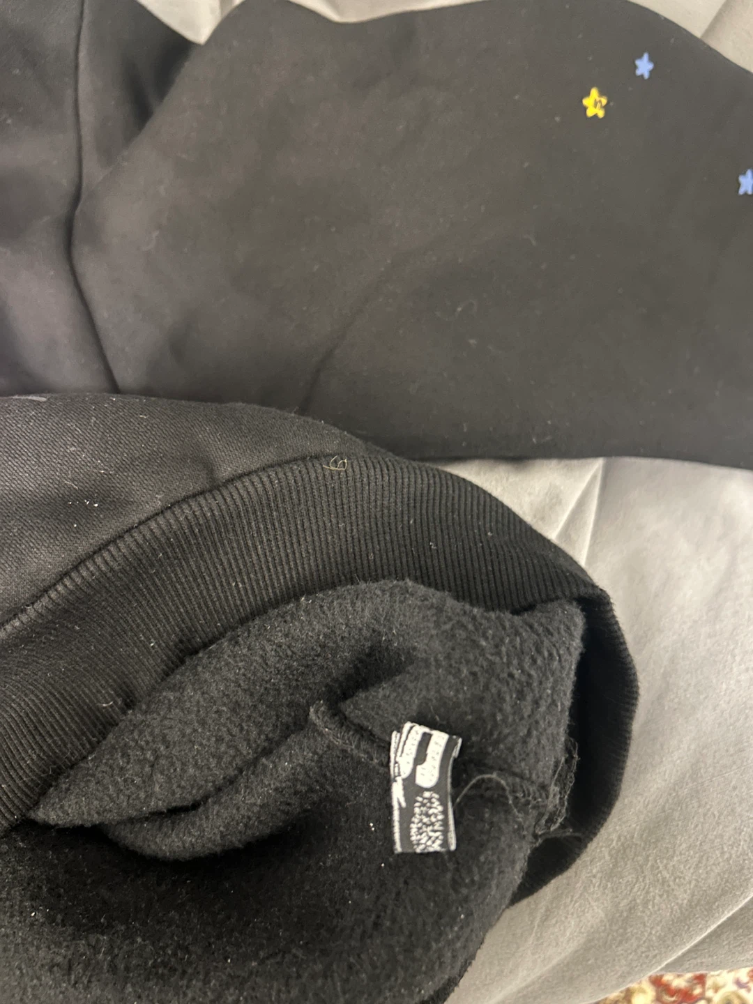Sp5der Black Hoodie - Size M - photo 4