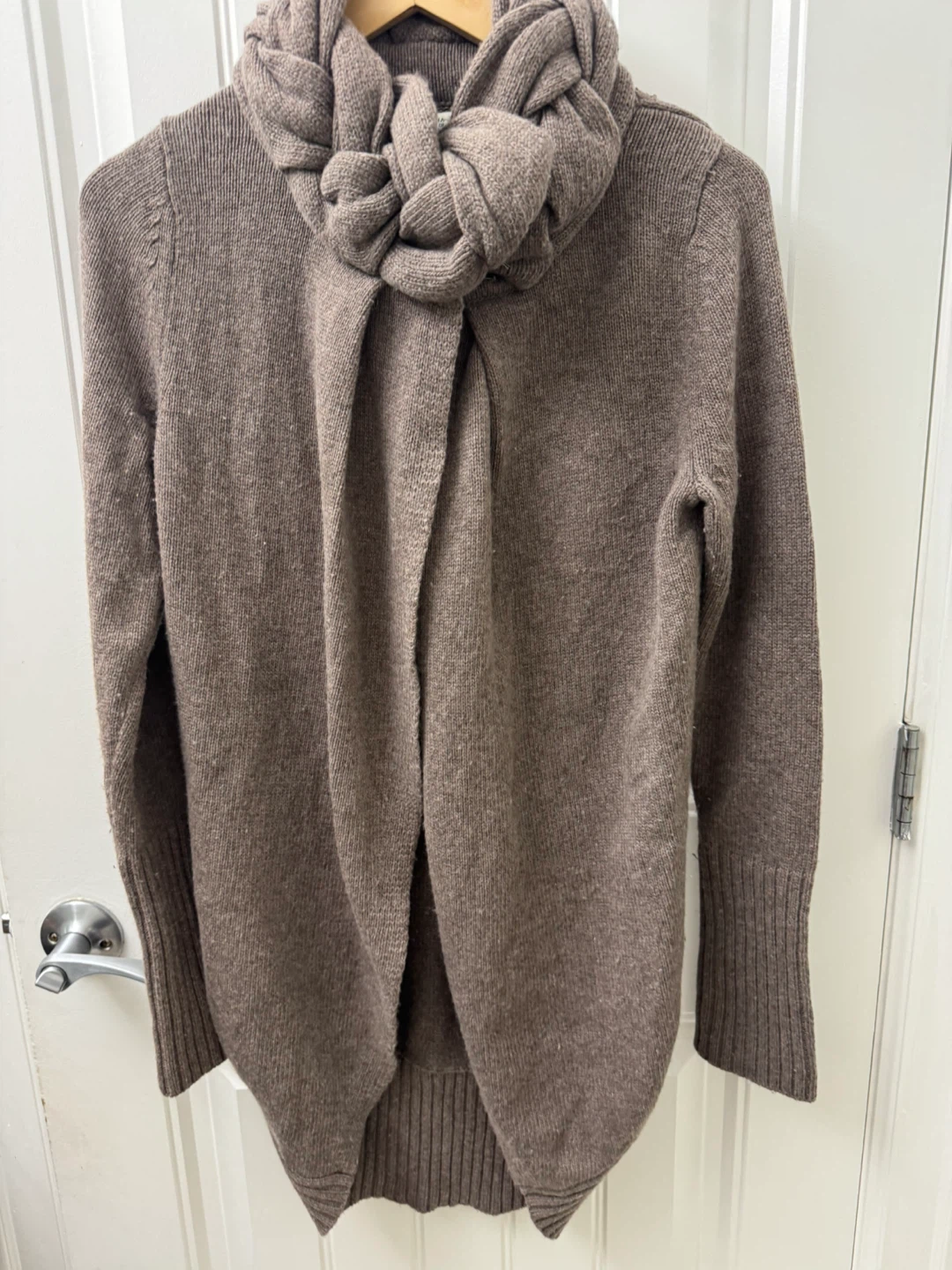 Taupe Cowl Neck Sweater - photo 5