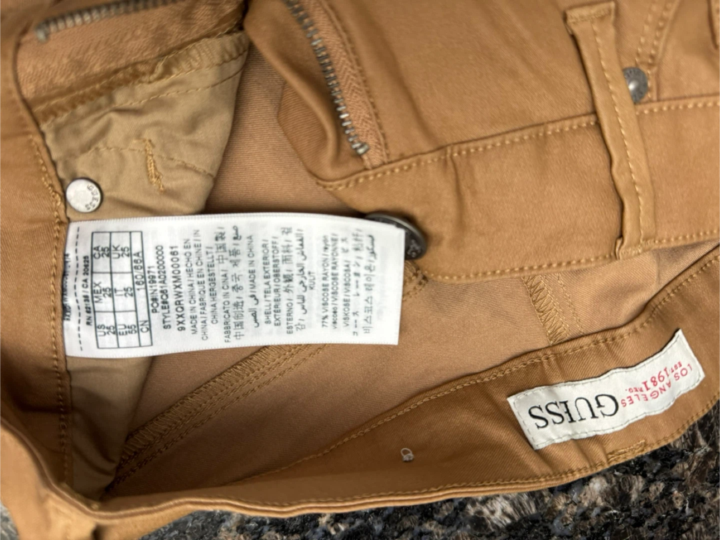Guess Los Angeles Women's Pants - Size 26 - photo 3