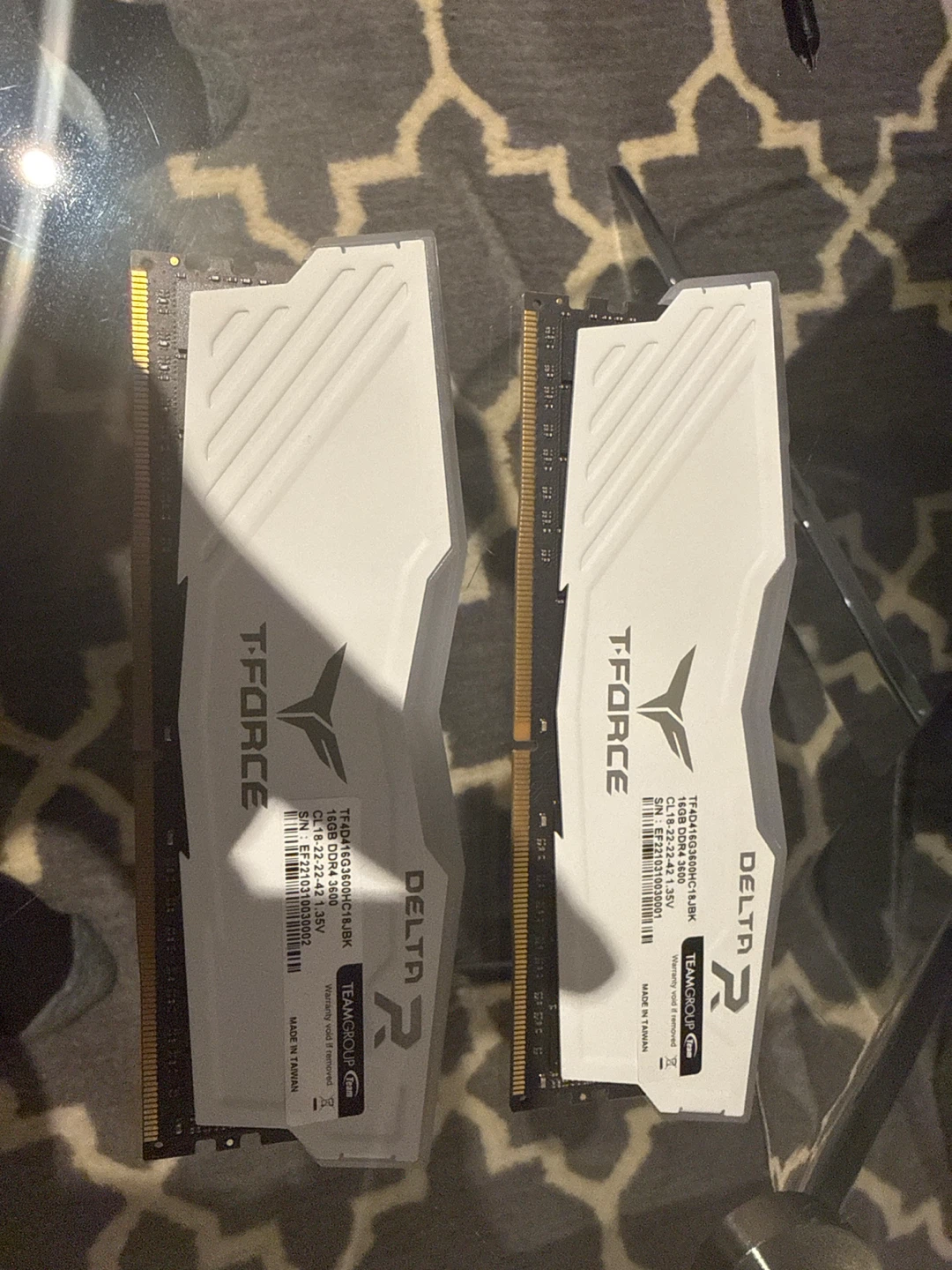 Teamgroup T-Force Delta RGB 16GB DDR4 3600MHz RAM - photo 2