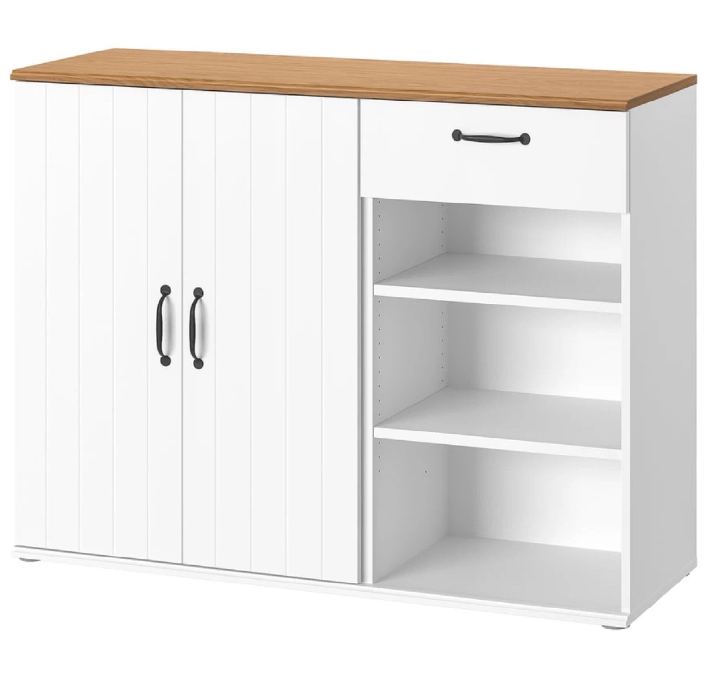 IKEA SKRUVBY White Sideboard with 2 Doors