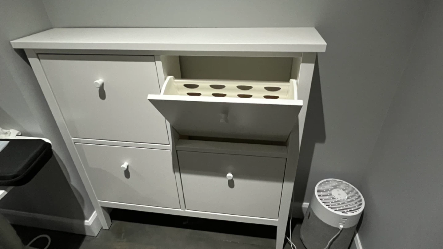 IKEA Gullaberg Shoe Cabinet - White - photo 3
