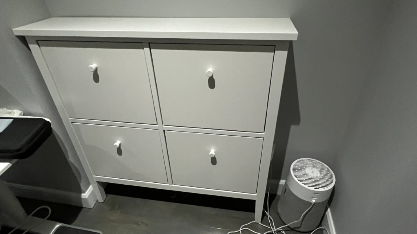 IKEA Gullaberg Shoe Cabinet - White - photo 2