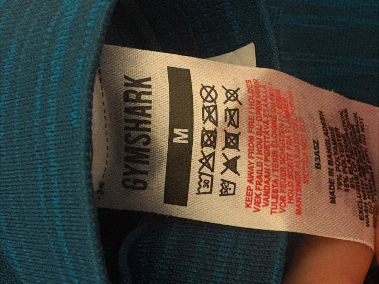 Gymshark Teal Leggings - Size M - photo 3