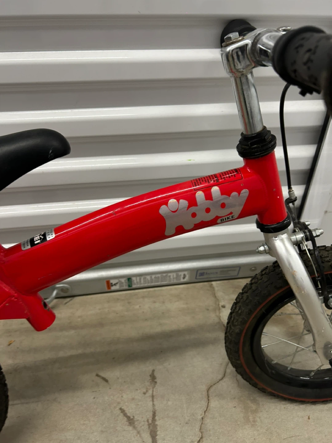 Hobby Bike Red Balance Bike - photo 2