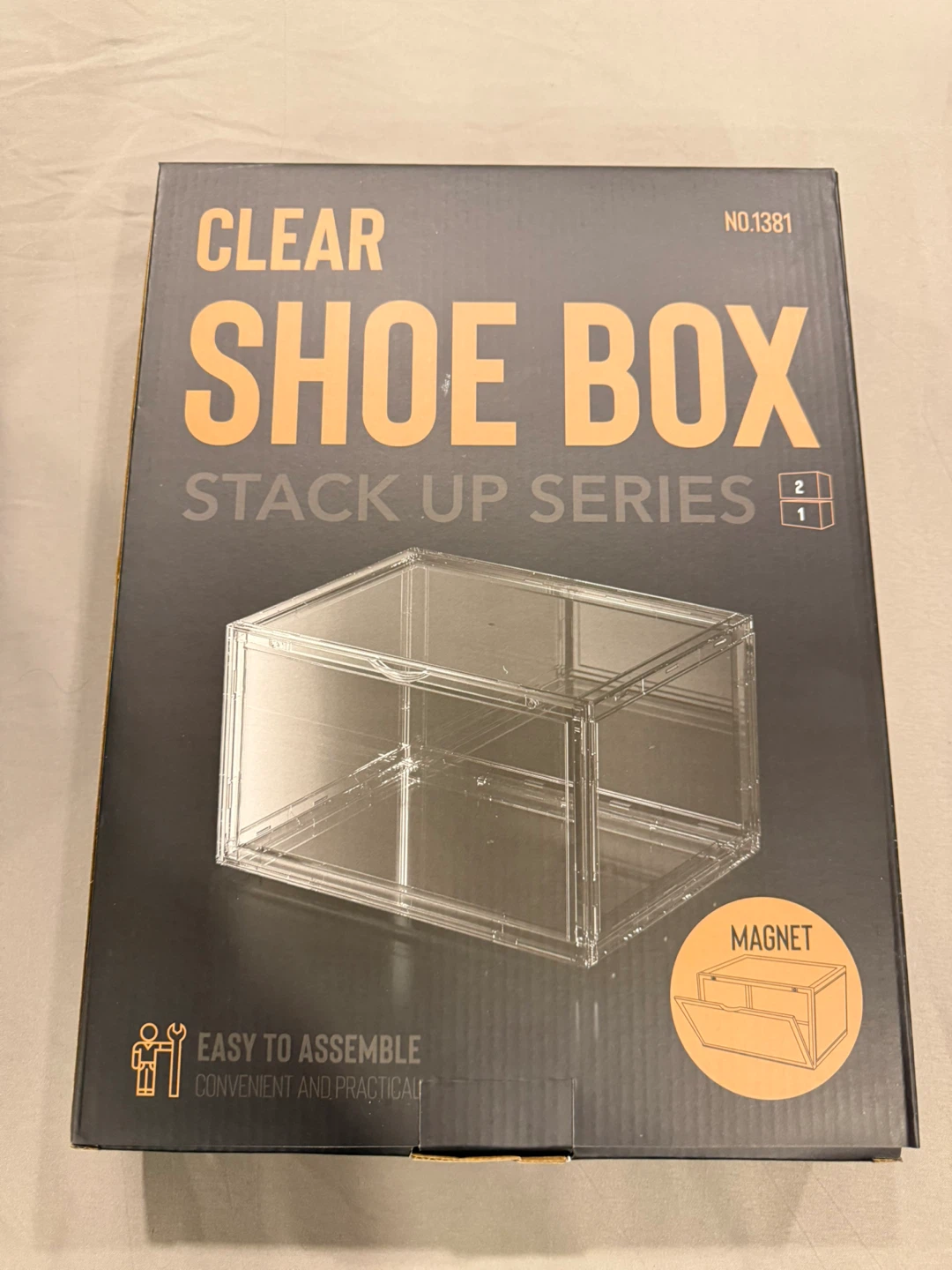 Clear Shoe Box Stack Up Series