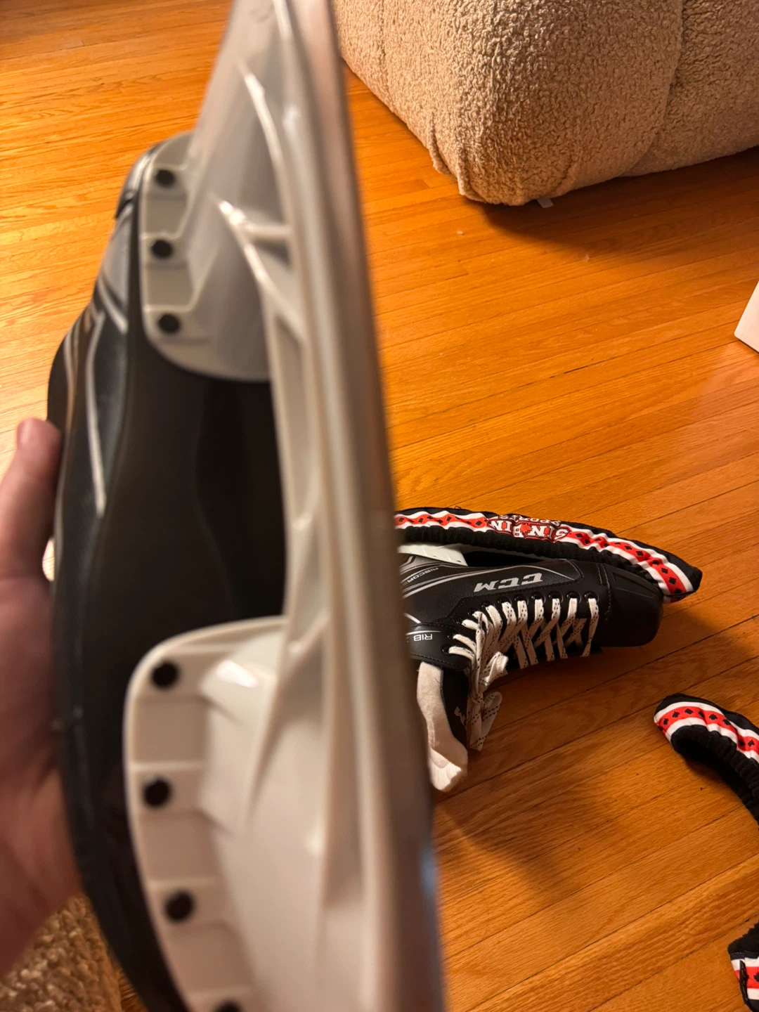CCM Rib XT Ice Hockey Skates - Size 9 - photo 4